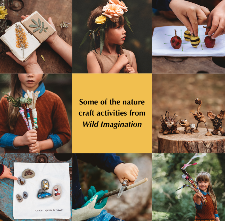Wild Imagination: Nature Craft Projects for Kids