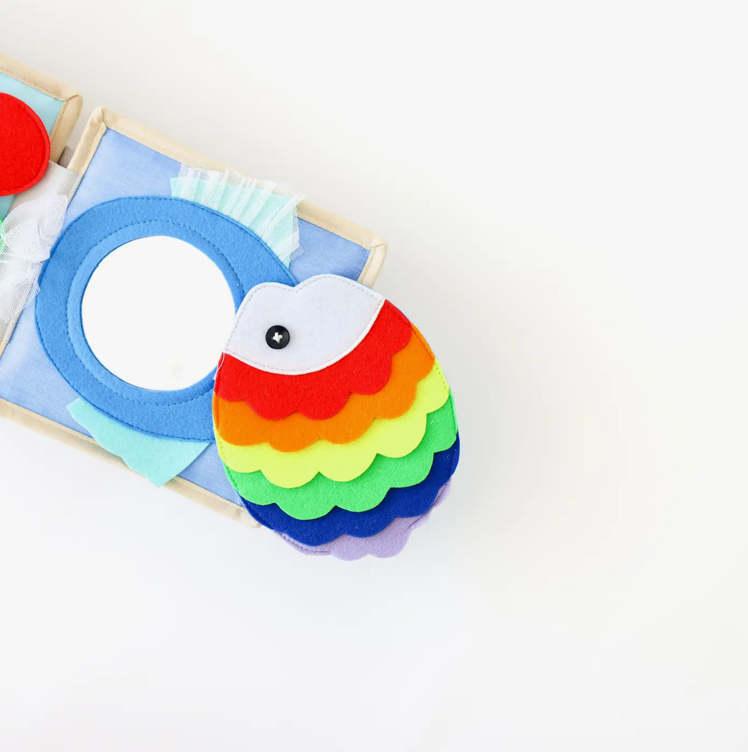 Little Mouse Cognitive Skills Quiet Book - Mini