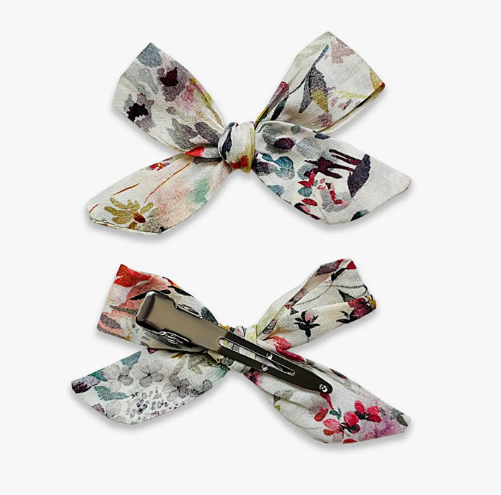 Petite Bow Clip - Stella