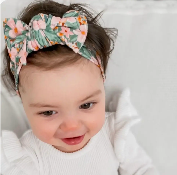 Cotton Baby Knotted Headband - Ashlyn