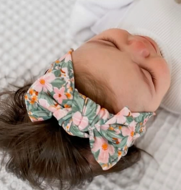 Cotton Baby Knotted Headband - Ashlyn