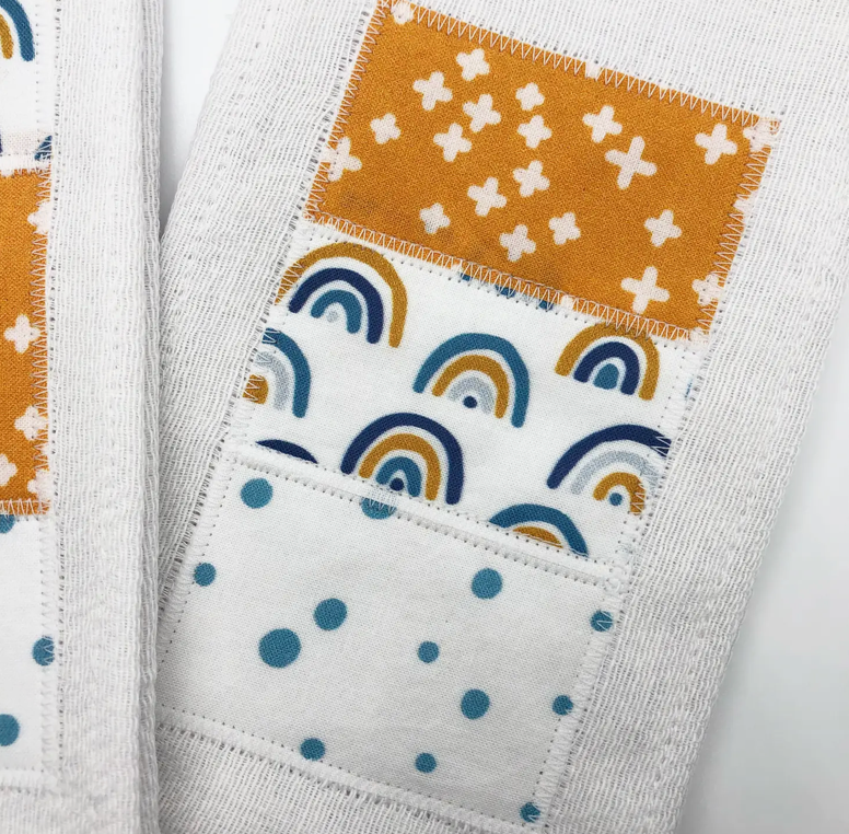 Burp Cloth - Blue Anuenue