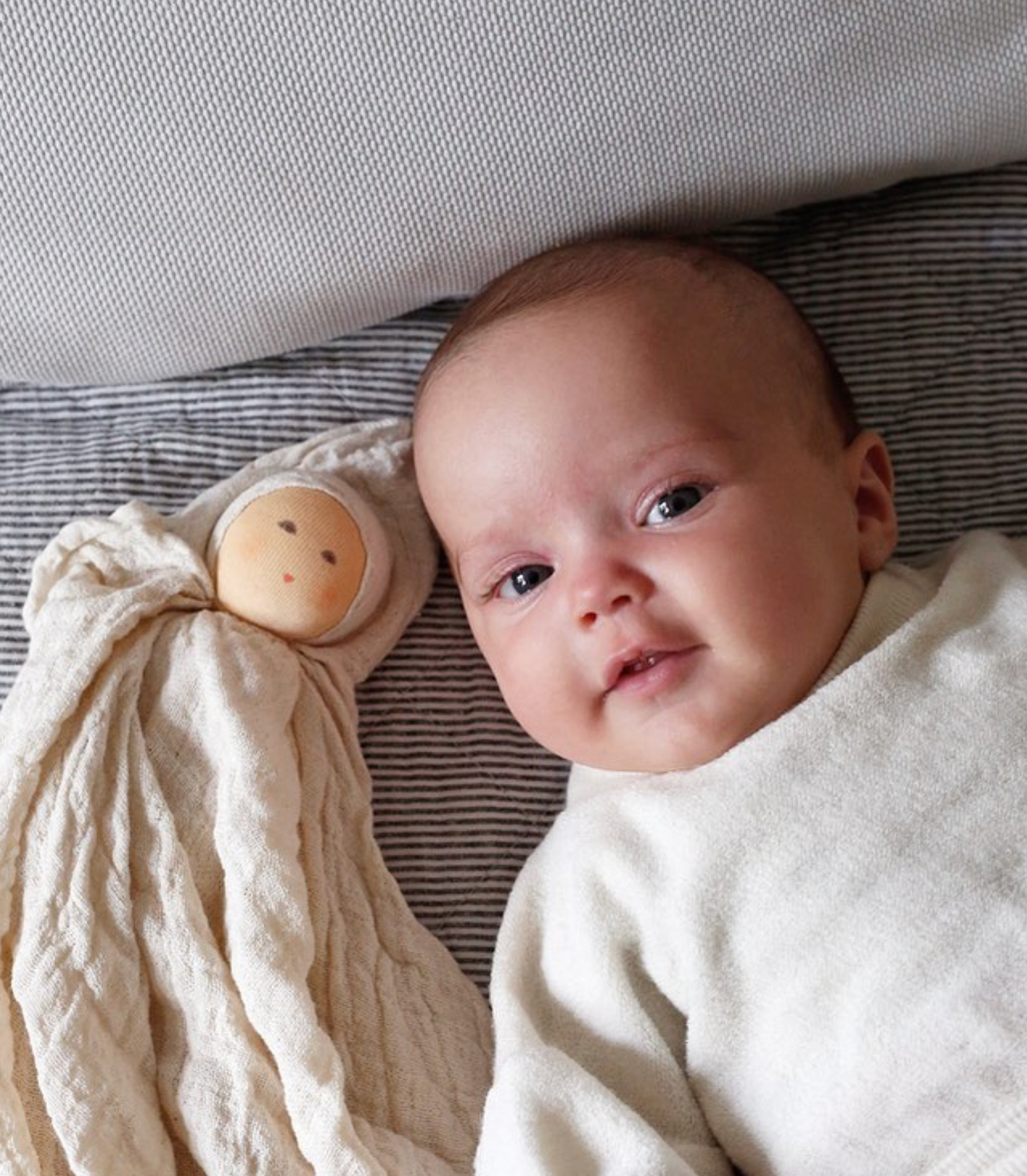 Muslin lovey sales