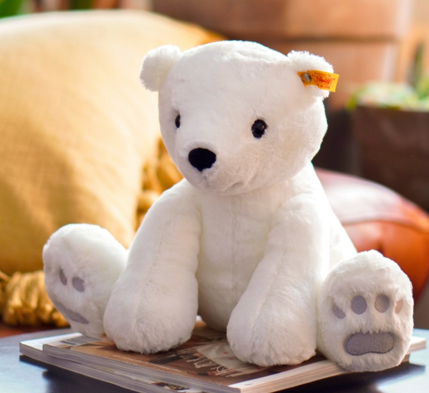 Steiff - Lasse Polar Bear, 11 inches