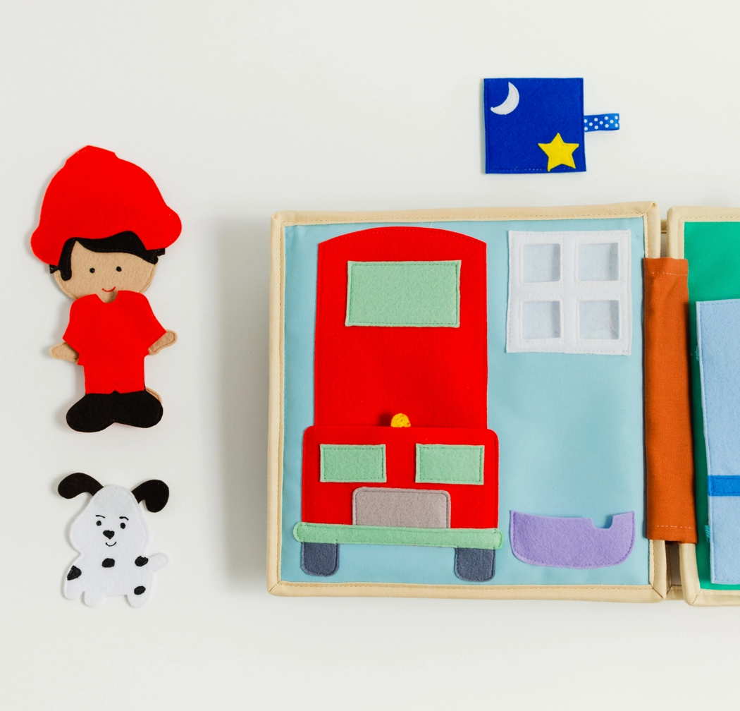Fire and Rescue Creative Play Quiet Book - Maxi