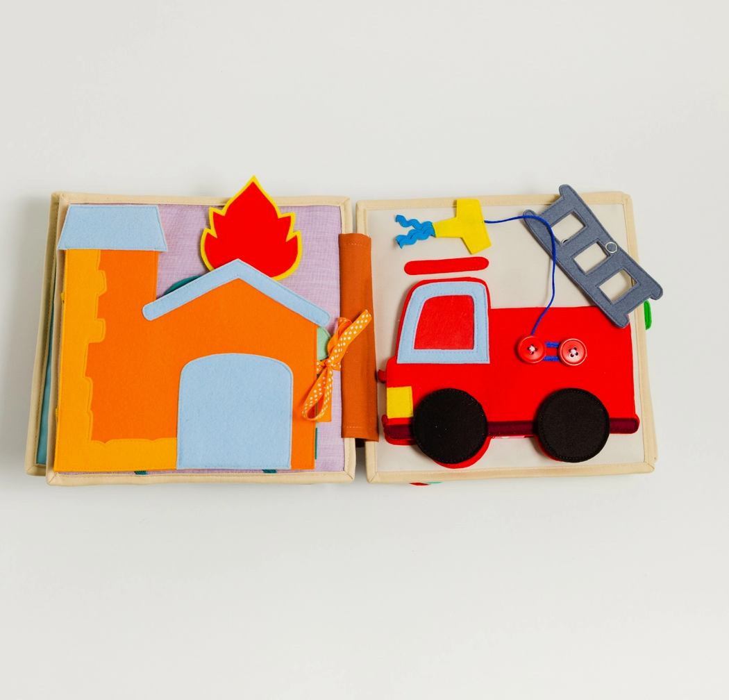 Fire and Rescue Creative Play Quiet Book - Maxi