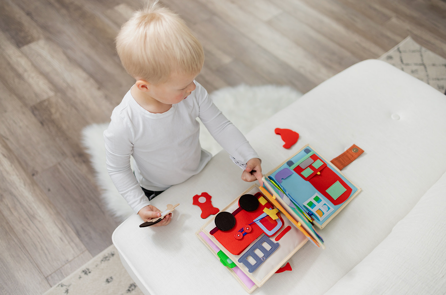 Fire and Rescue Creative Play Quiet Book - Maxi