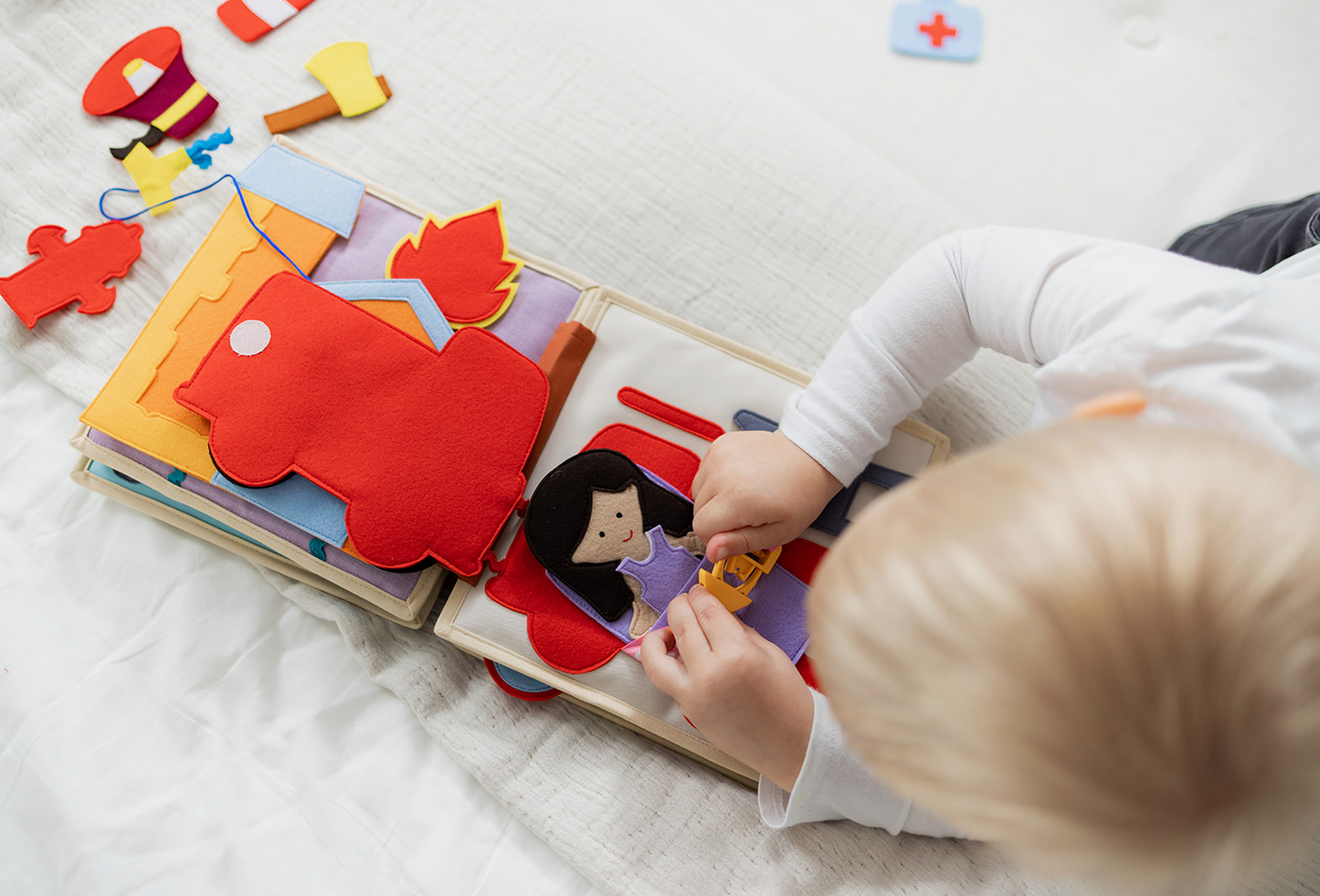 Fire and Rescue Creative Play Quiet Book - Maxi