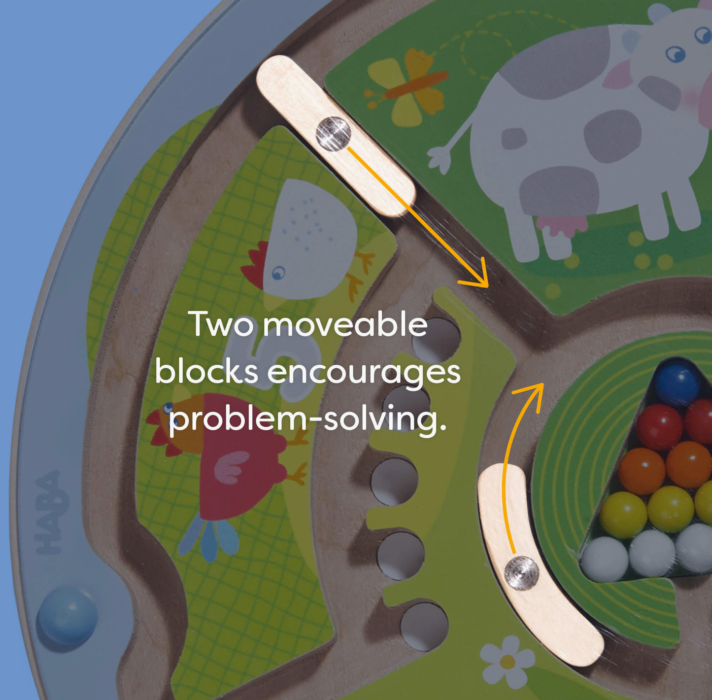 Number Maze Magnetic Game