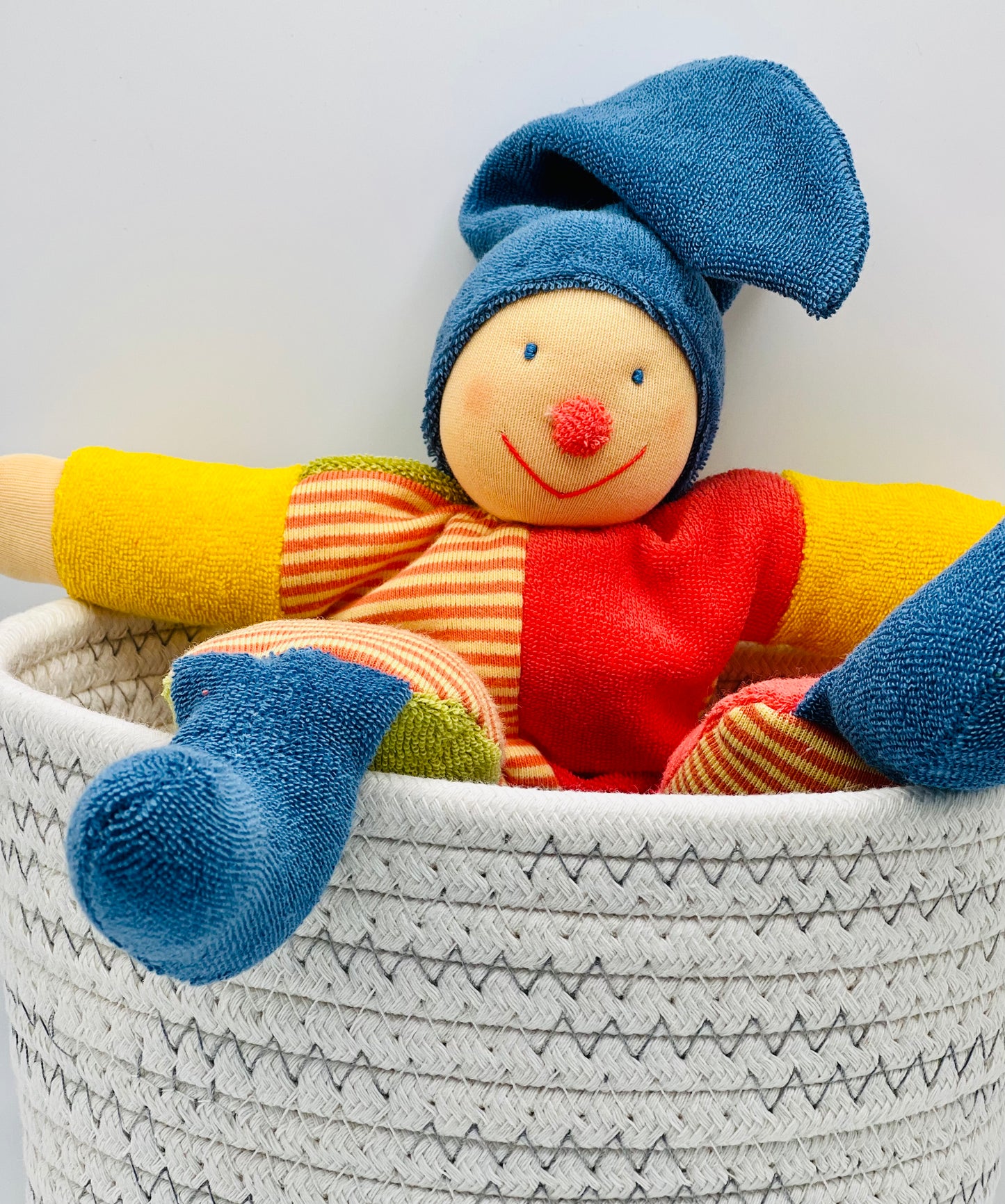 Nanchen Organic Cotton Doll, Lumpenkasper klein