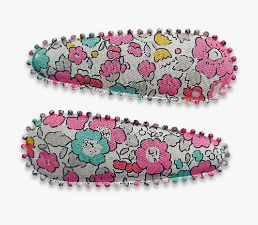 Fabric Hair Clips - Mabel