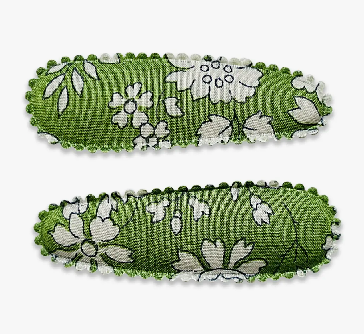 Small Fabric Hair Clips -Little Michelle