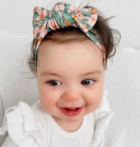Cotton Baby Knotted Headband - Ashlyn
