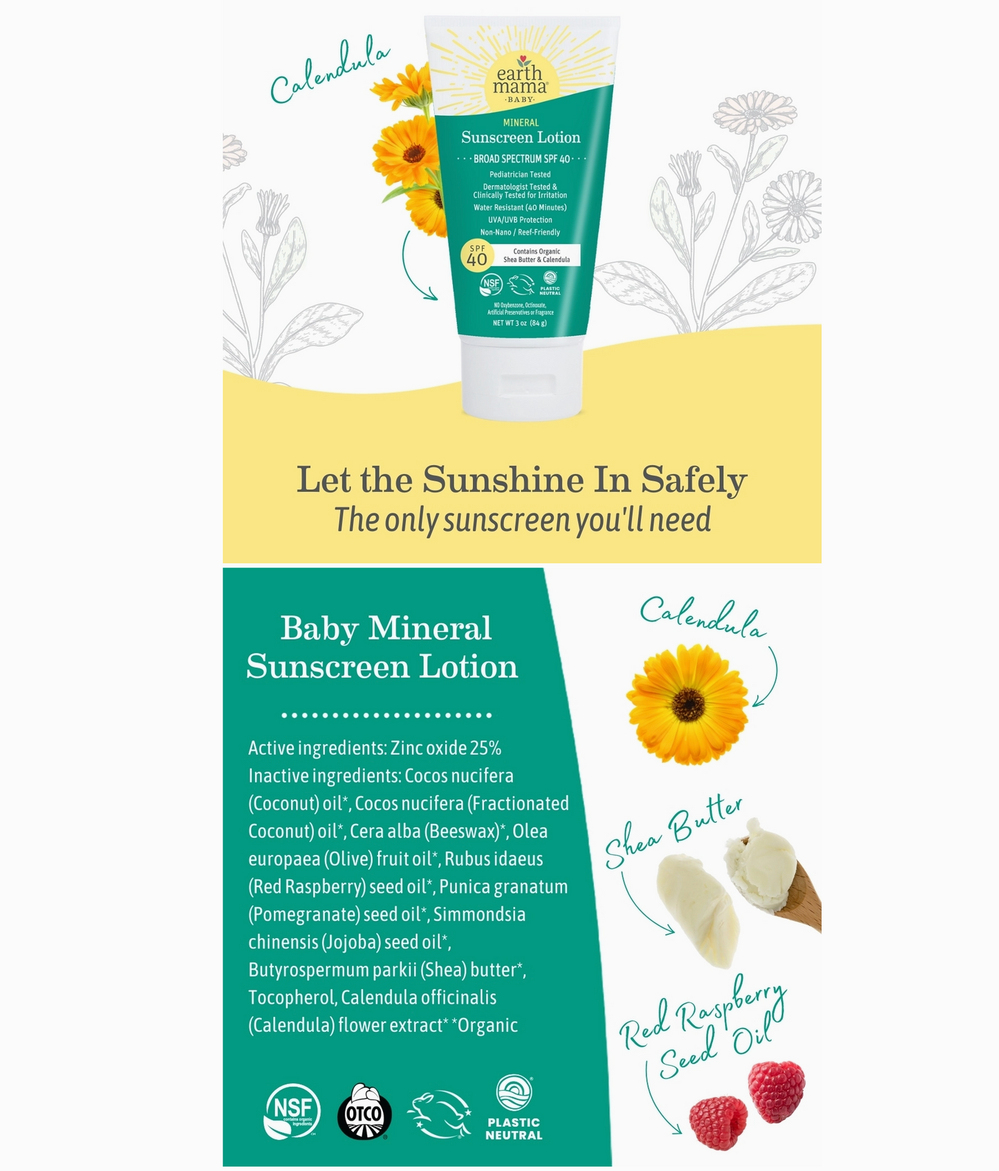 Baby Mineral Sunscreen Lotion SPF 40