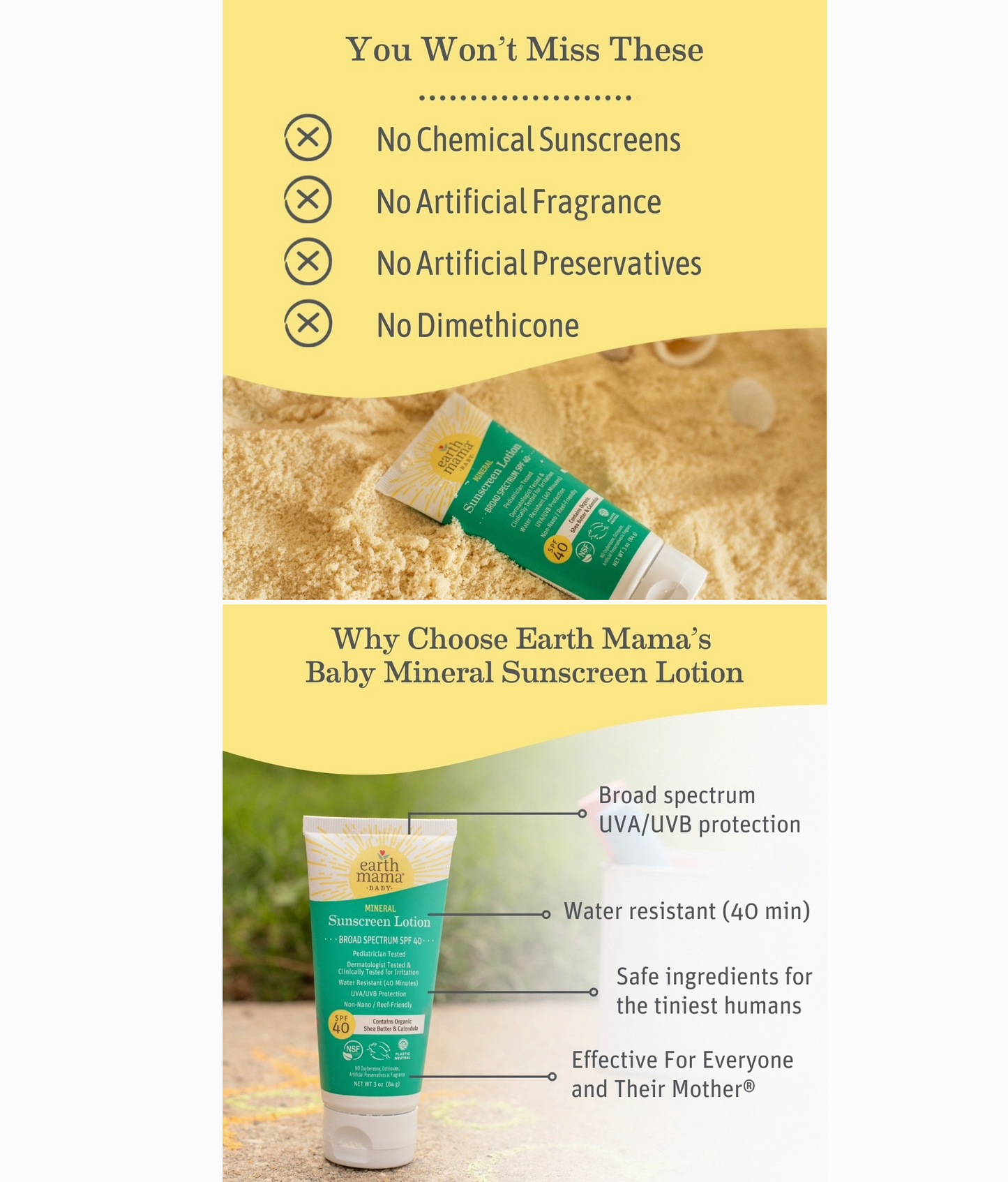 Baby Mineral Sunscreen Lotion SPF 40