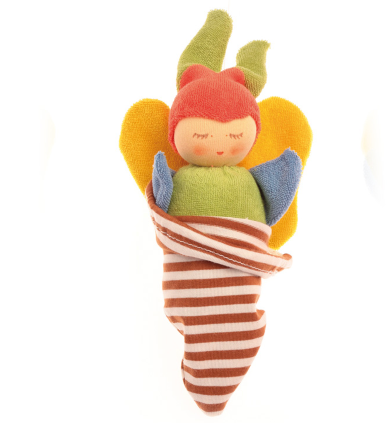 Nanchen Natur - Handcrafted Organic Butterfly Rattle