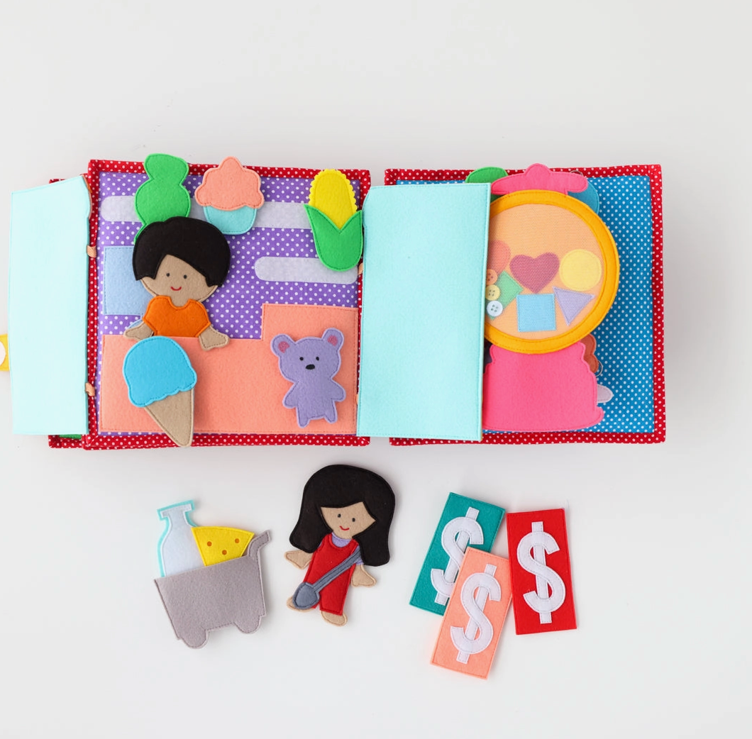 Little Farm Numeracy Quiet Book - Maxi