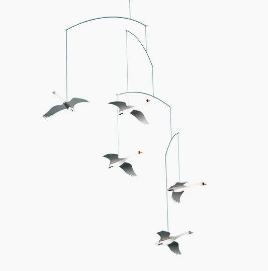 Scandanavian Swans - Mobile