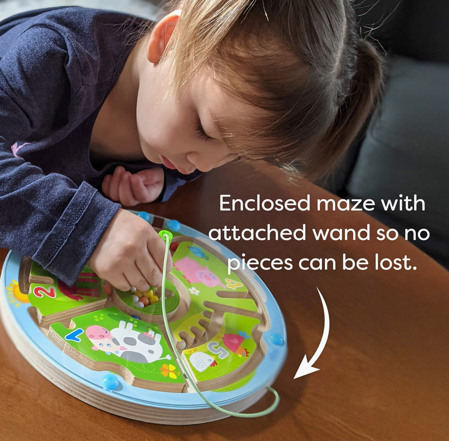 Number Maze Magnetic Game