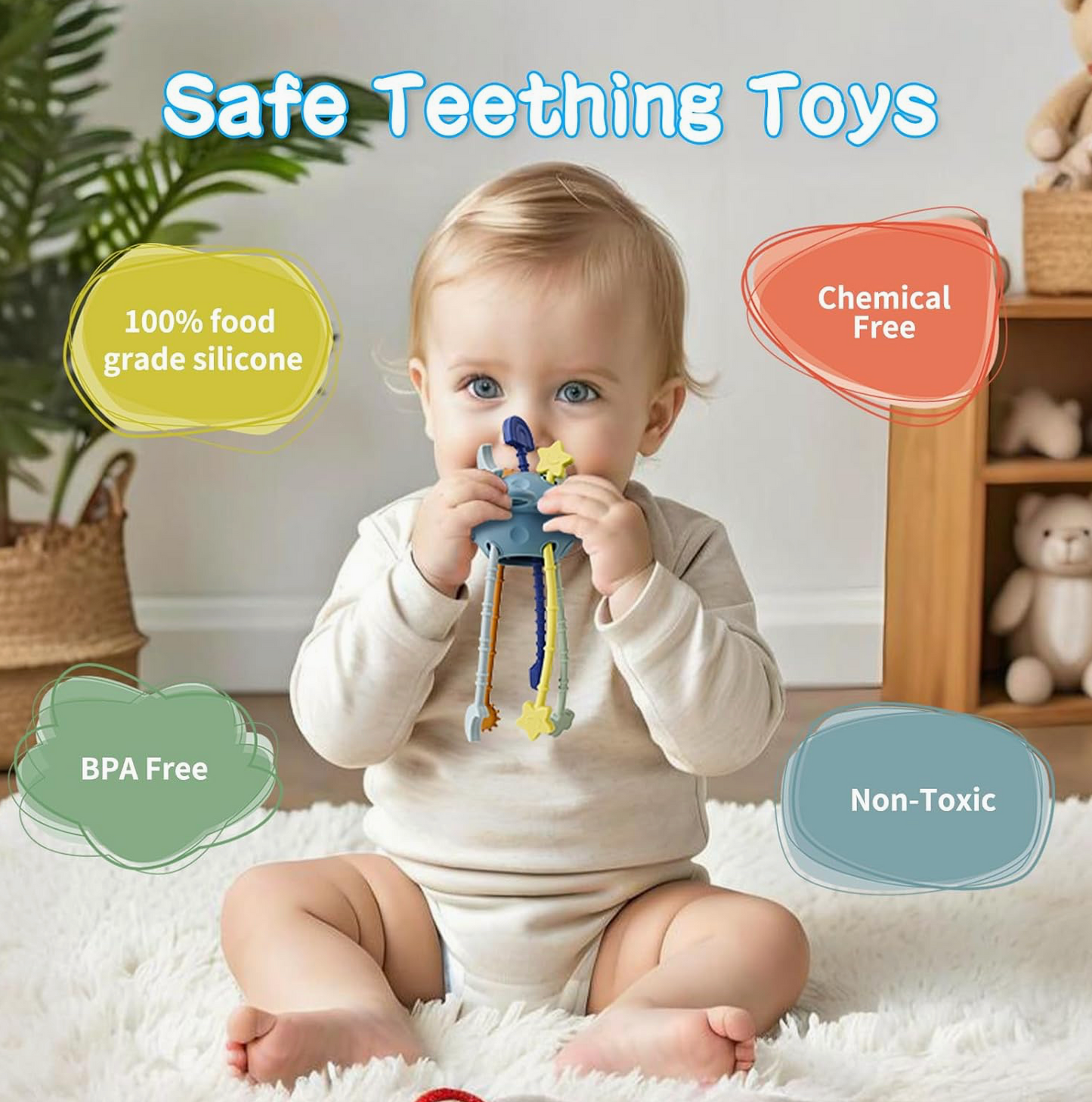 Montessori Pull String Sensory Toy