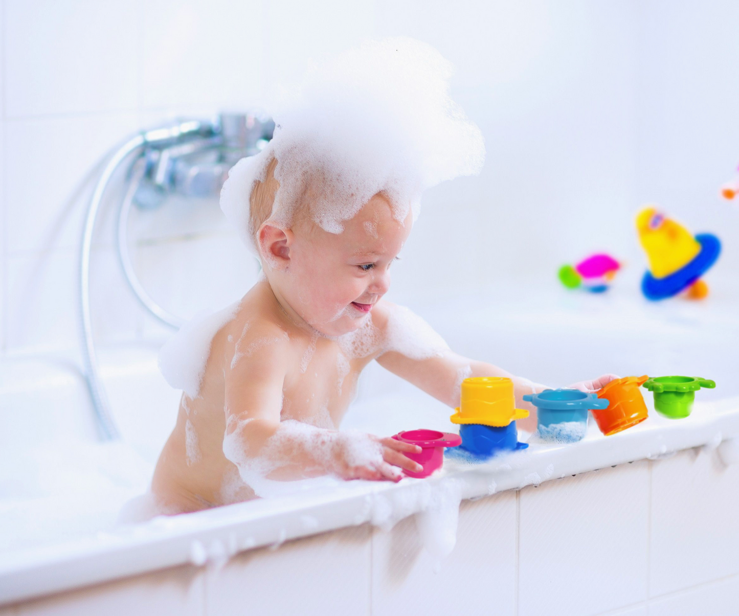 Bath Time and Beach Play Stacking Cups