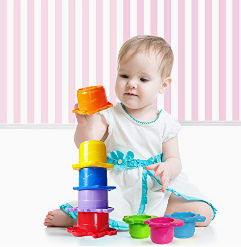 Bath Time and Beach Play Stacking Cups