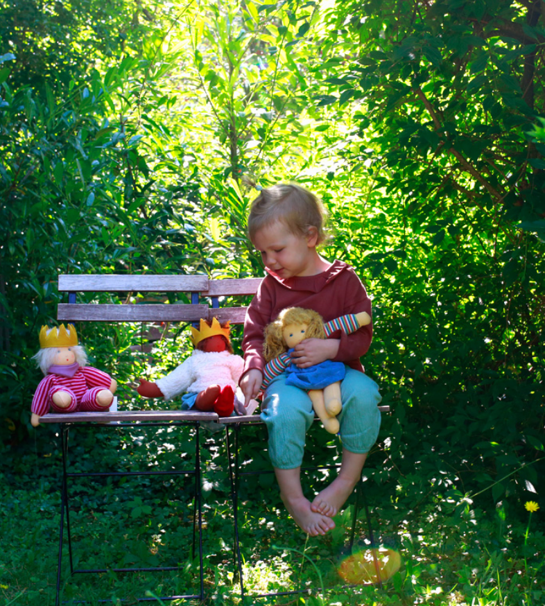 Nanchen Organic Cotton Doll, Queen Luise (Königin Luise)