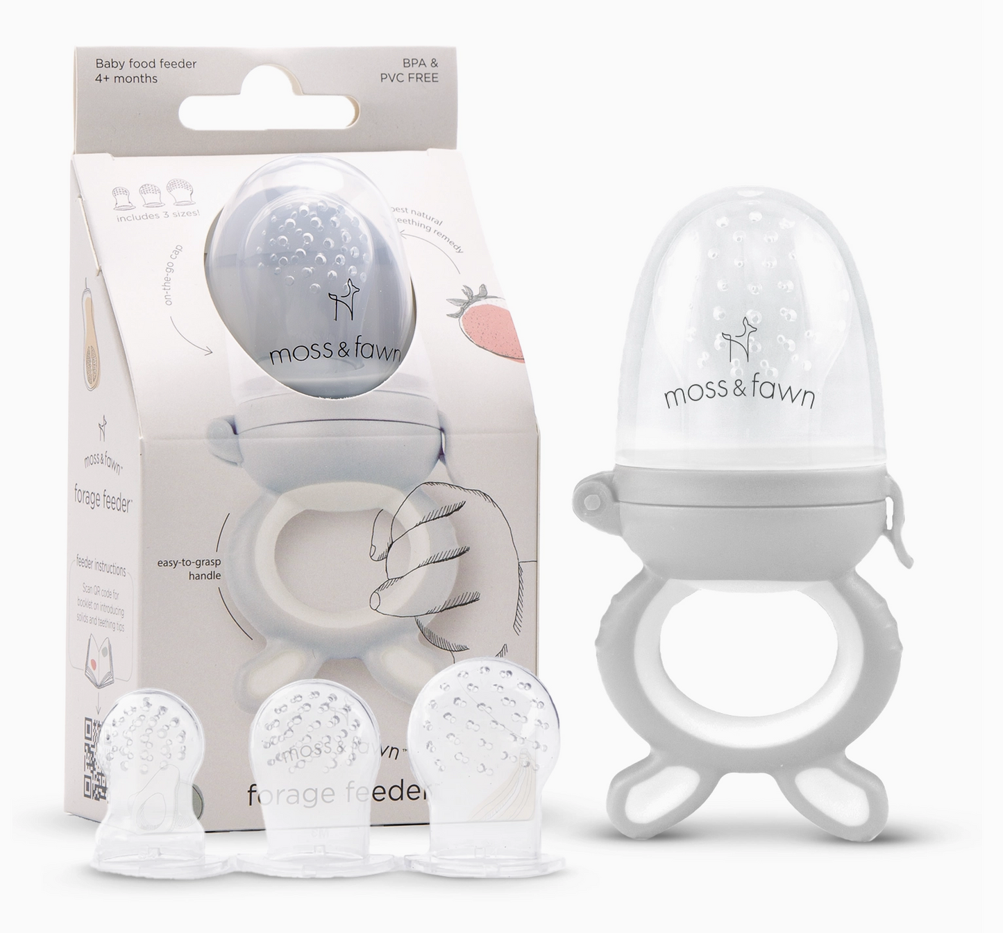 Forage Feeder - Natural Teething Relief & Safe Self-Feeding Tool