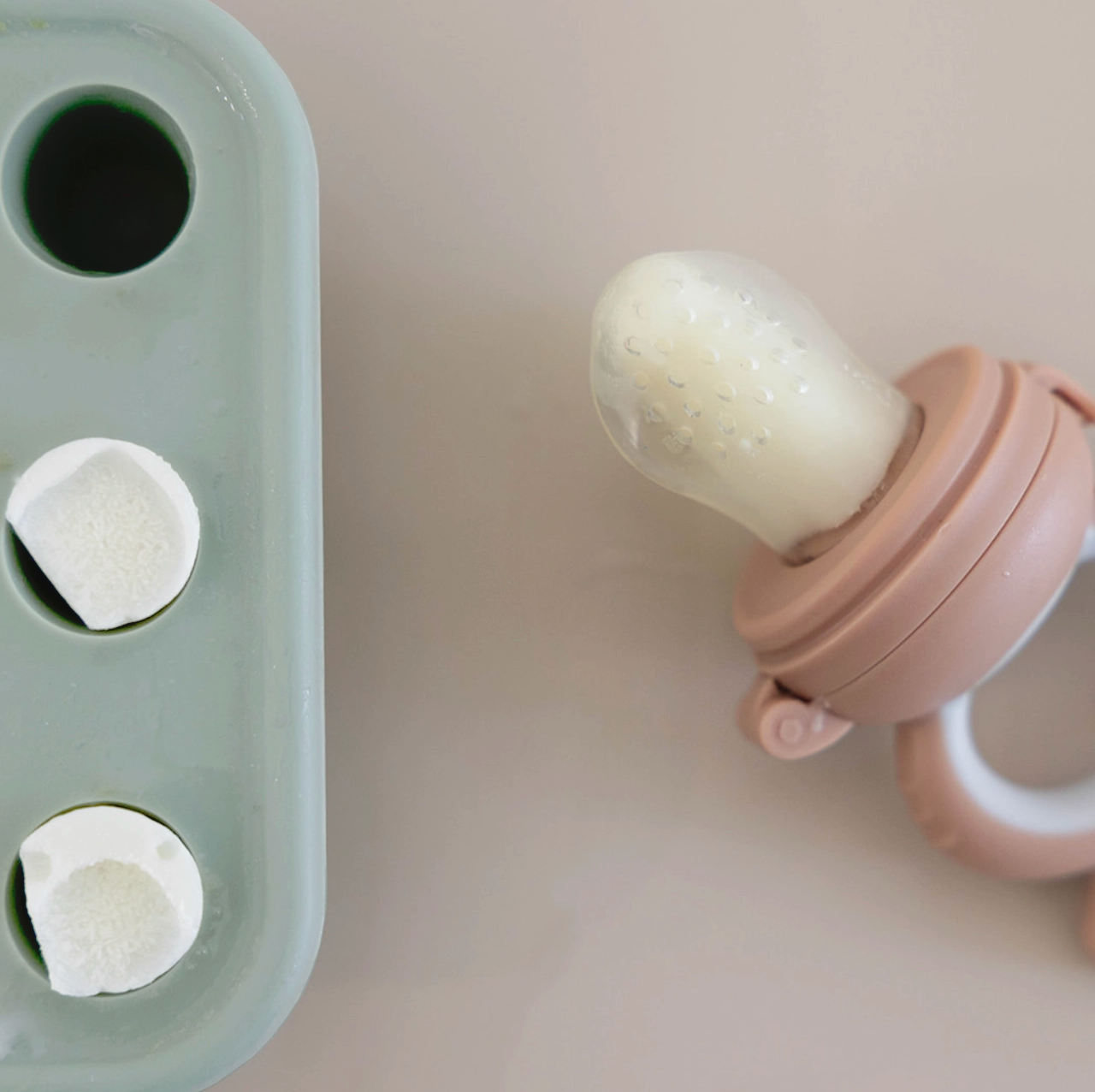 Forage Feeder Ice Cube Tray - Perfect Portions for Baby Feeding & Teething
