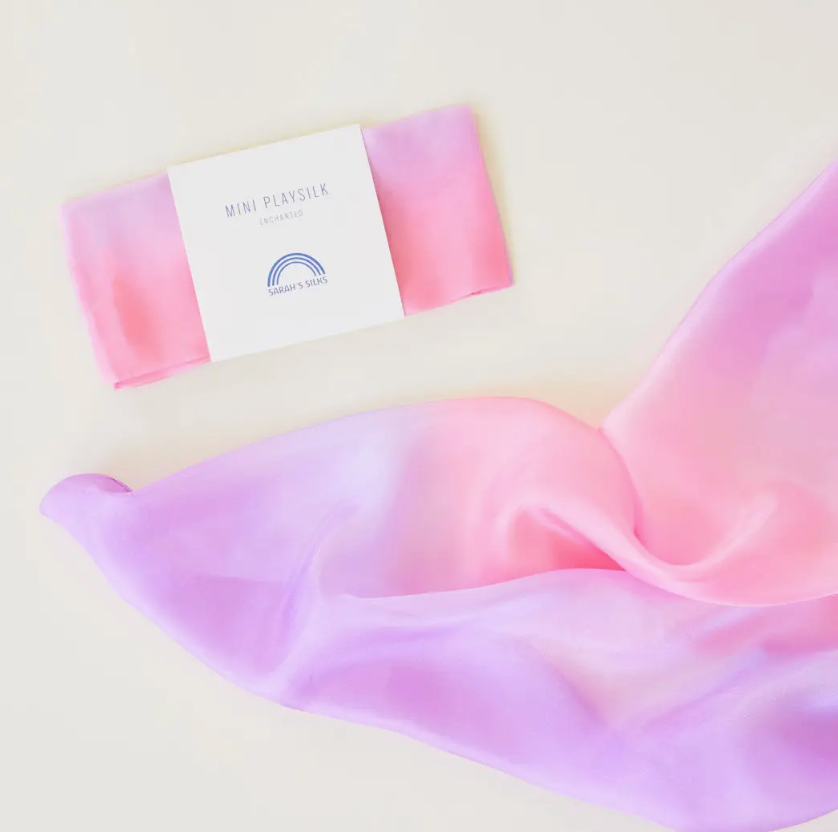 Mini Enchanted Playsilks - 100% Pure Silk Play Scarf