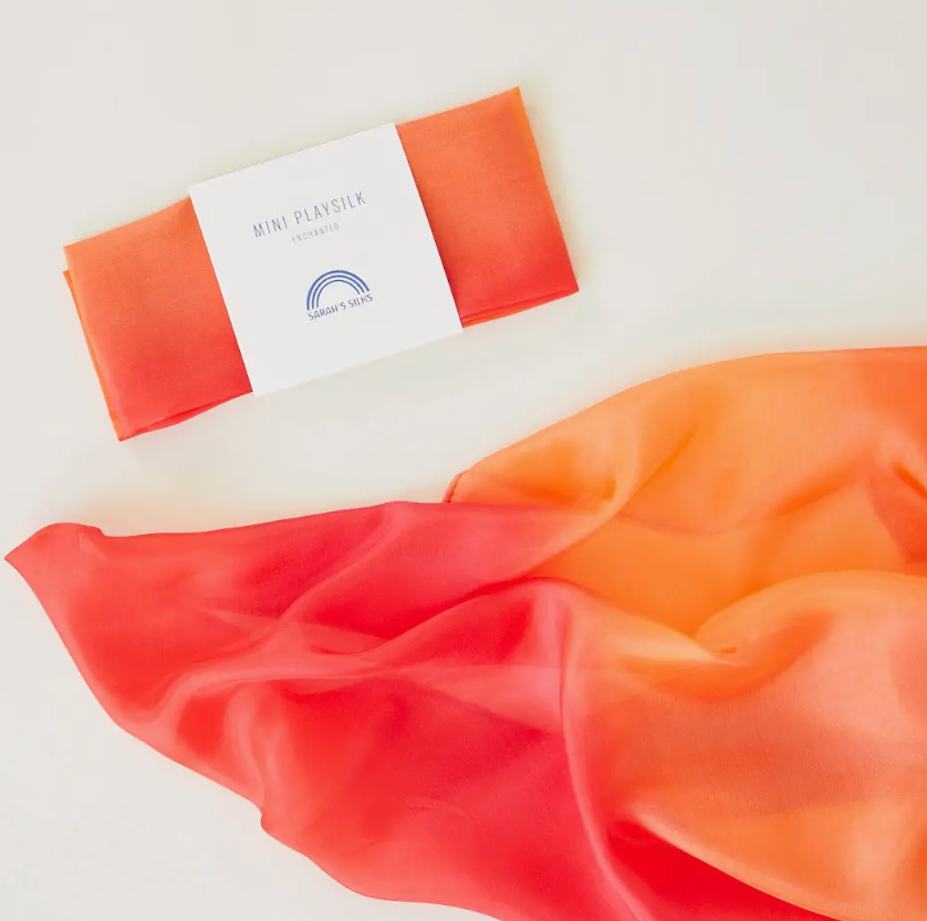 Mini Enchanted Playsilks - 100% Pure Silk Play Scarf