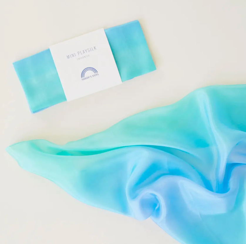 Mini Enchanted Playsilks - 100% Pure Silk Play Scarf