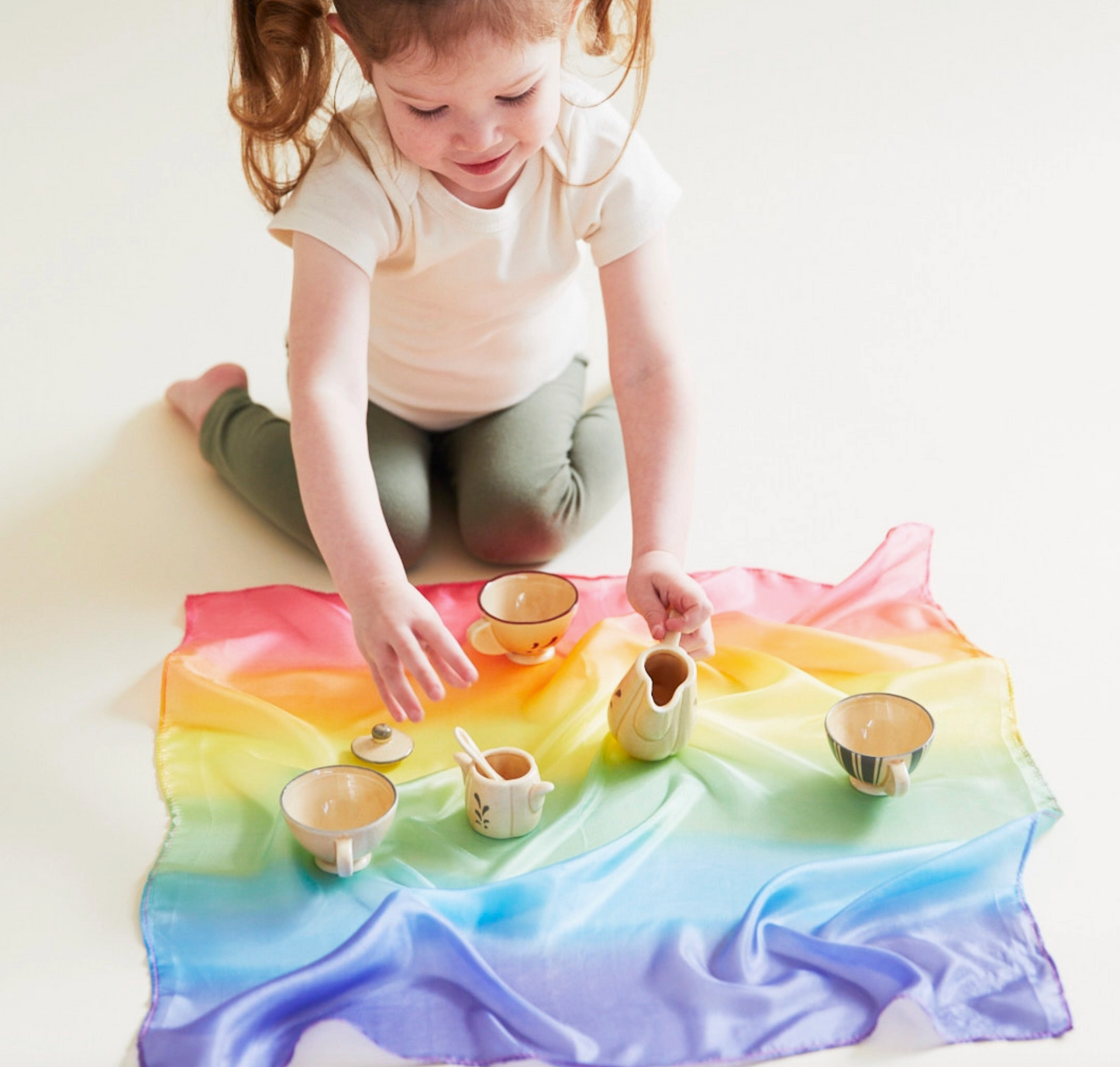 Mini Enchanted Playsilks - 100% Pure Silk Play Scarf