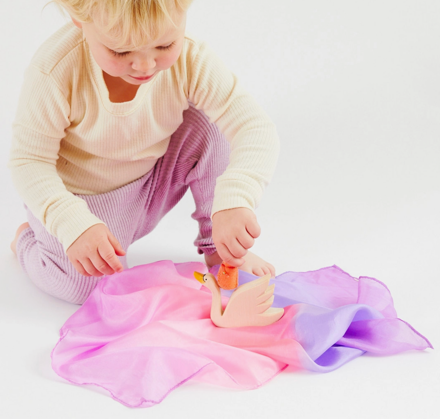 Mini Enchanted Playsilks - 100% Pure Silk Play Scarf