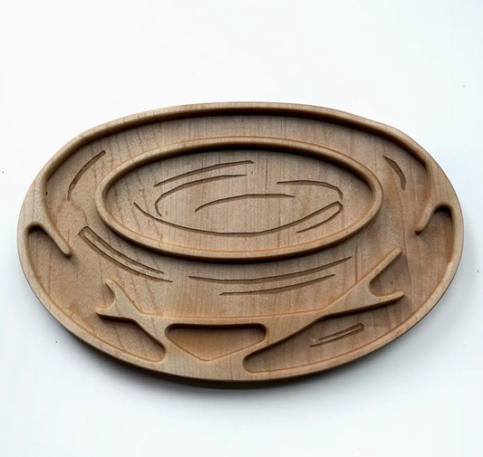 Wooden Nest Sensory Play Tray