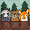 Felt Puppet Tote - Woodland Friends